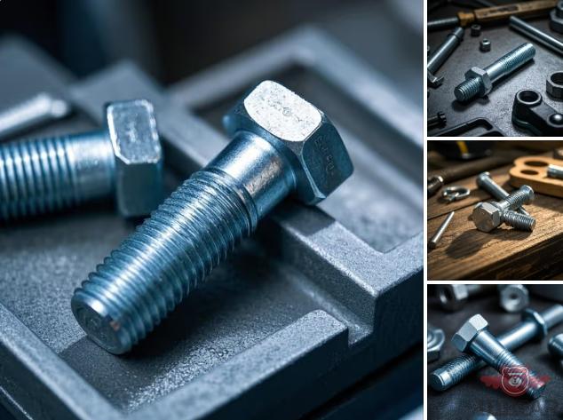 Half Threaded Hex Bolts