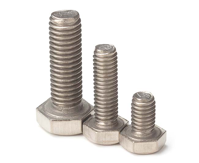 Titanium Alloy TA2 DIN 933 Hex Bolts