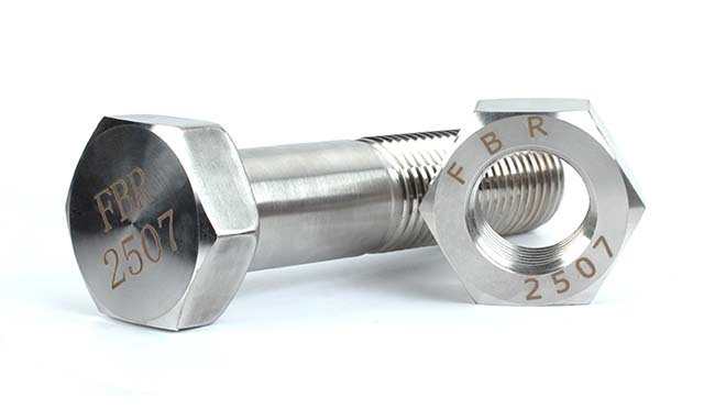 Duplex Steel F53 2507 Bolts and Nuts