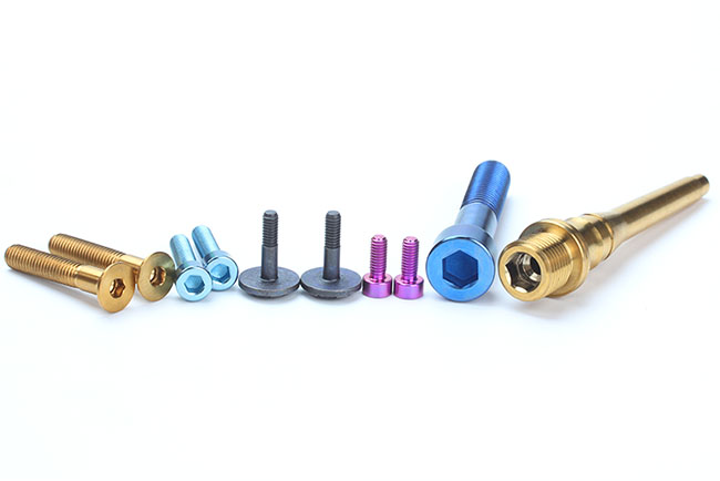 Grade 5 titanium fasteners